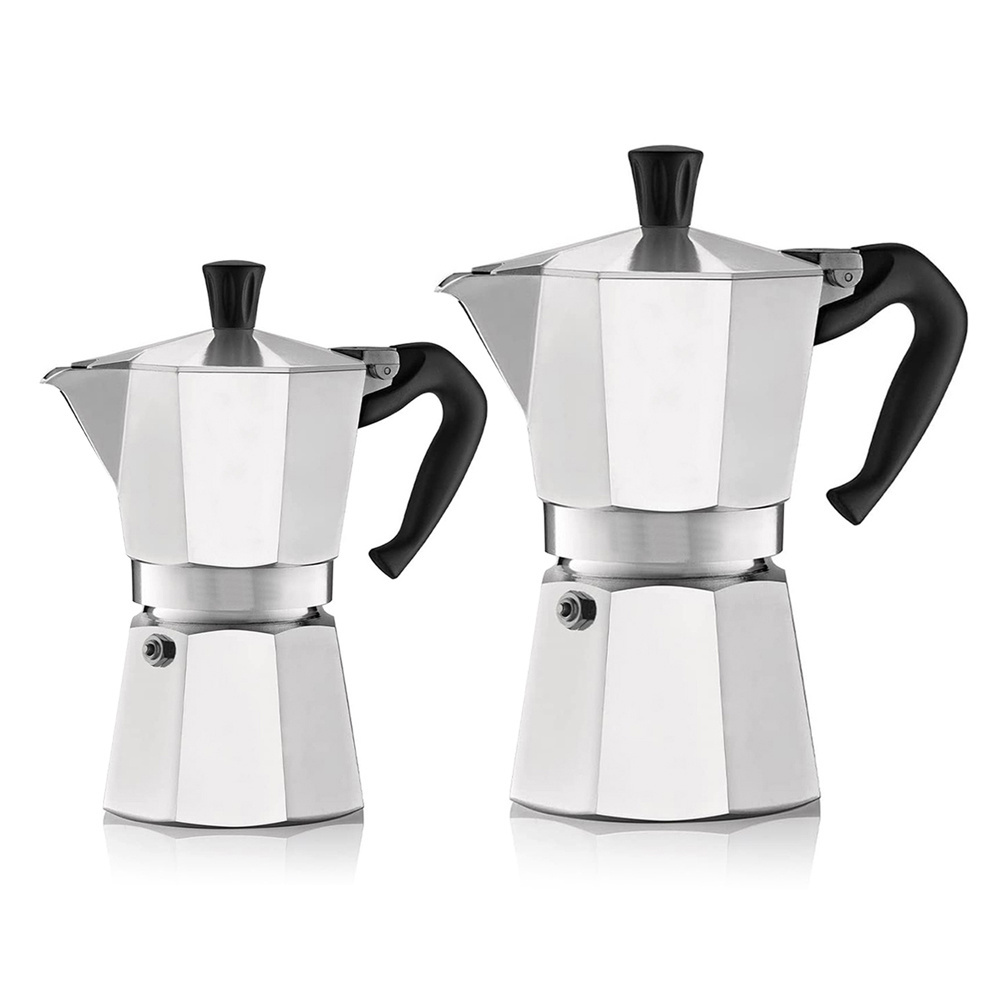 Classic Home Camping Italian Type Moka Pot 3/6/9/12 Cup Coffee Stovetop Espresso Maker