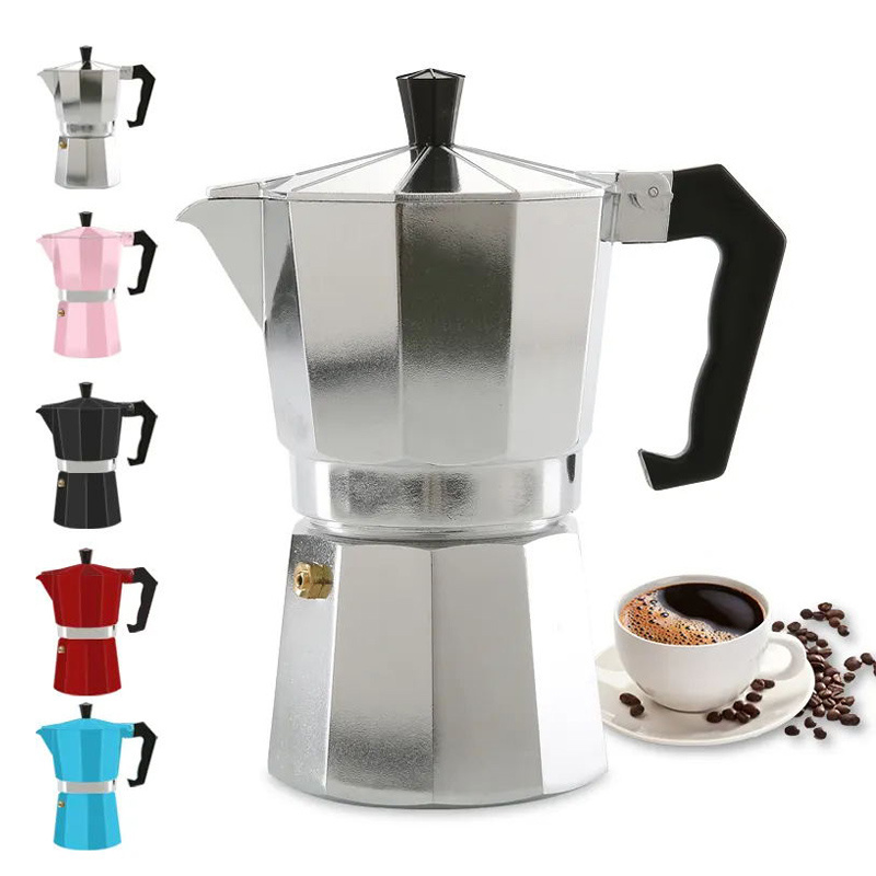 Cafetera Italian Moka Coffee Pots Coffee Stovetop Espresso Maker Electric Cafetera Italiana Manual