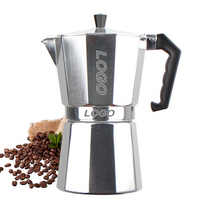 High Quality Stovetop 50 Percolator 300 600Ml Italian Induction 12 Cup Aluminum Espresso Coffee Maker Moka Pot