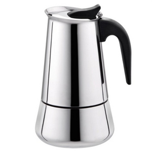 300ml/10oz/6 cup Classic Cafe stovetop Latte Maker Percolator Stainless Steel Espresso Coffee Maker Moka Pot