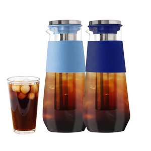 Transparent Tea Portable Commercial 1 Gallon Ice Drip Cold Brew Coffee Maker