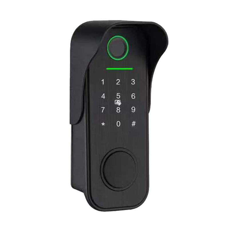 Smart Fingerprint Lock Wifi Smart Digital Electronic Garden Door Lock Optional Ttlock Smart Lock Tuya App Remote Waterproof