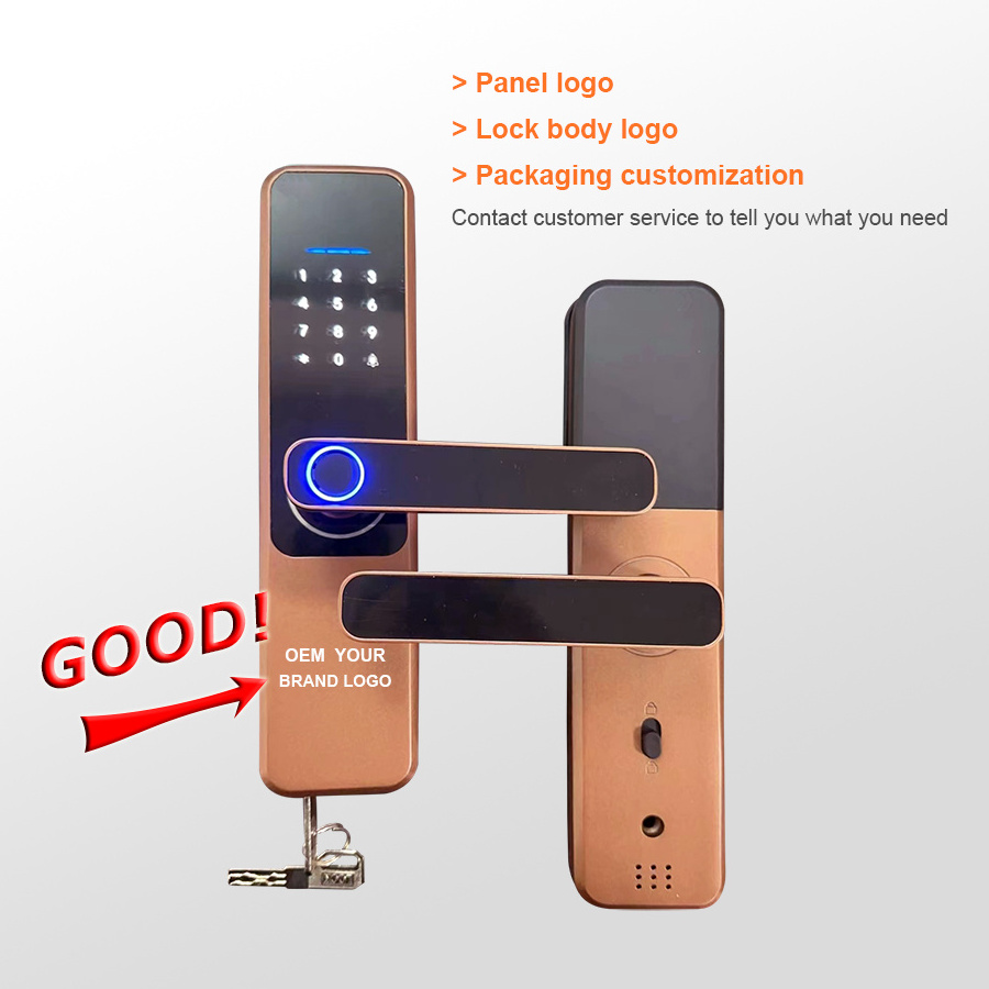 Taichen smart door lock TTlock Mortise Smart Electronic Digital Keypad NFC Code Door Locks with Tuya WiFi for Home Electronic