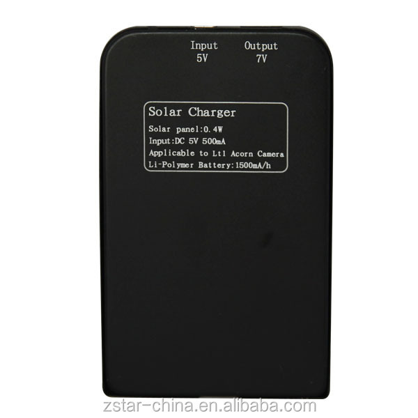 Ltl-Sun solar panel charger built-in 1500mah battery for outdoor hunting trail camera