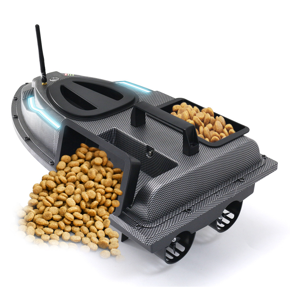 ZX900 Smart Cruice Control Fishing Bait Boat With Anti Collision Waterproof Nesting Boat 500m(night Light)