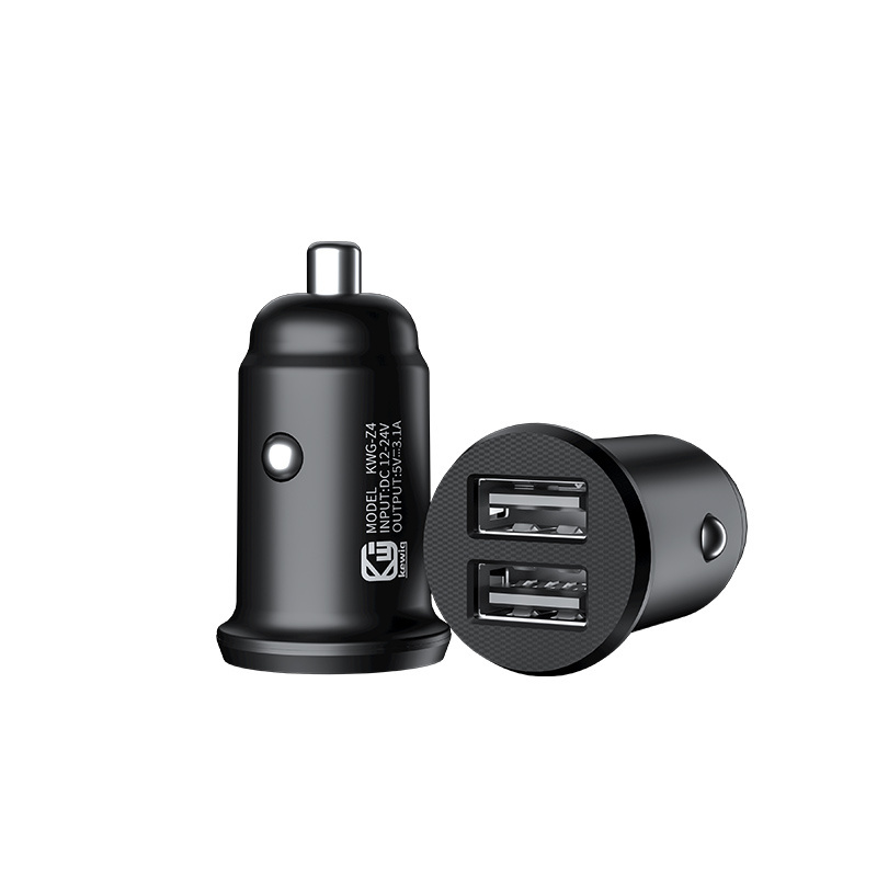 Smart 12V USB Socket 3.1A Dual USB Car Charger Cigarette Lighter