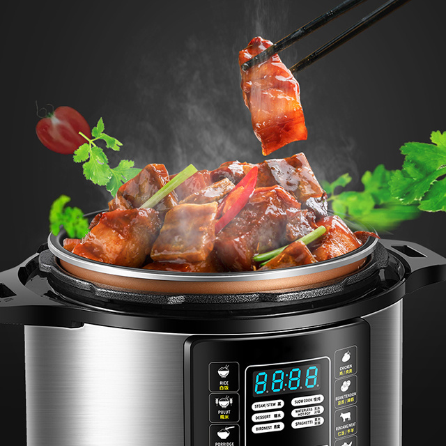 Best Selling Smart Multifunction Rice cooker Stainless Steel Inner Pot Electric Pressure Cooker