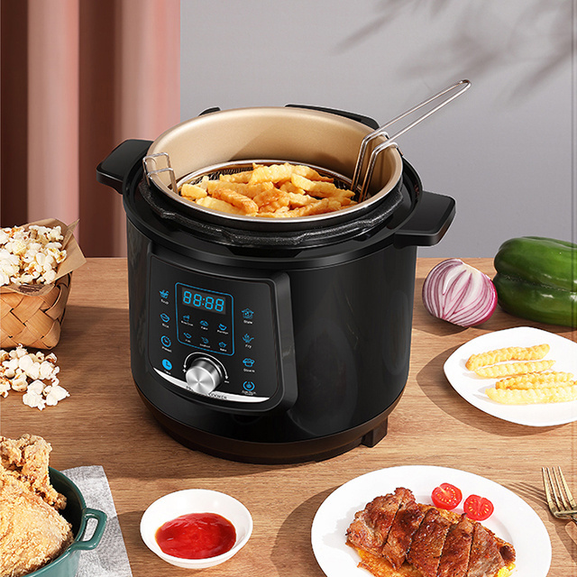 Multifunctional Programmable Pot  Pressure Cooker Non-Stick Rice Cooker 6L Electric Pressure Cooker