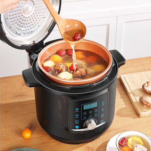 Multifunctional Programmable Pot  Pressure Cooker Non-Stick Rice Cooker 6L Electric Pressure Cooker