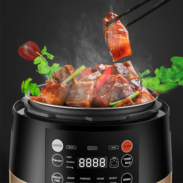 Electric pressure cooker household commercial adjustable multi-function pressure cooker