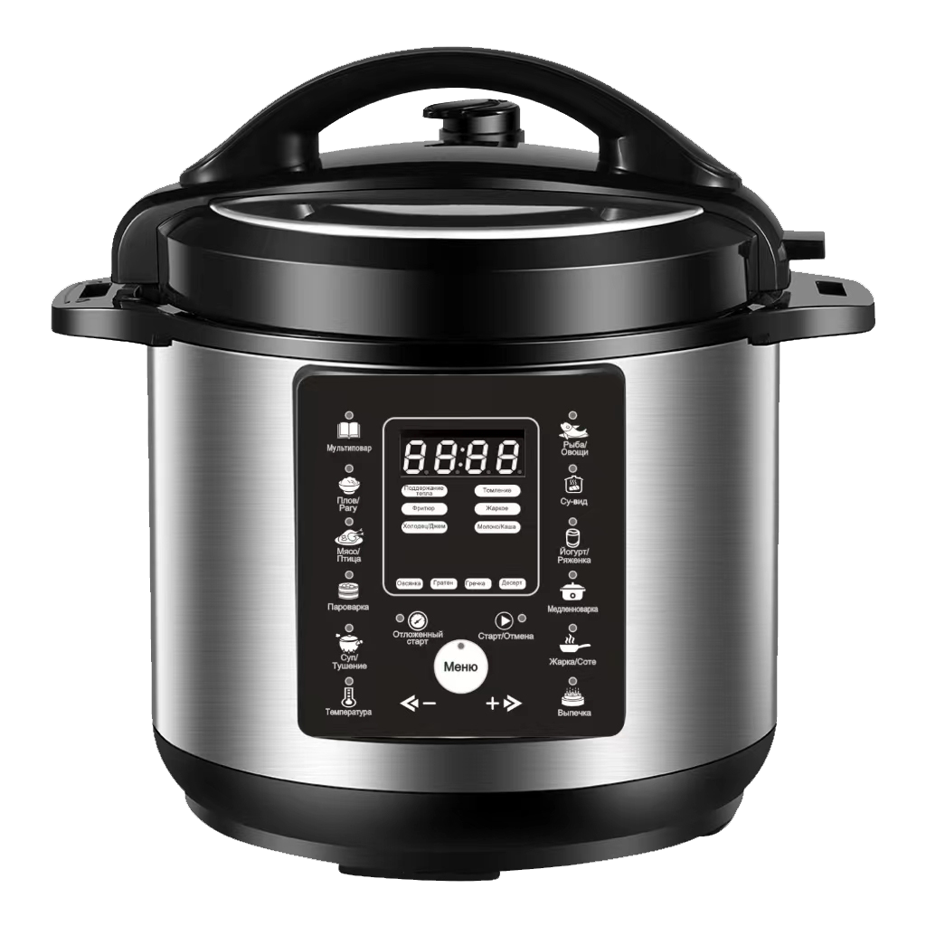 High Quality Cheap Price Large Stainless Steel 5L 6L Electric Pressure rice cooker for soupkitchen appliance