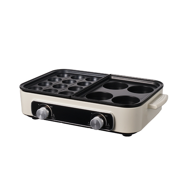 Electric Grill with Hot Pot Independent Dual Temperature Control Electric Hot Pot & Grill