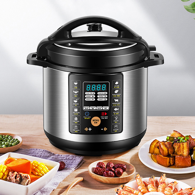 large electric pressure cooker 1000W 220V 12-in-1 Programmable Multifunctional Pressure Cooker Stainless Steel Pot