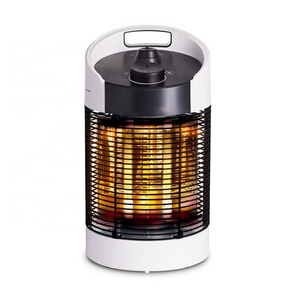 Mini portable electric carbon heater