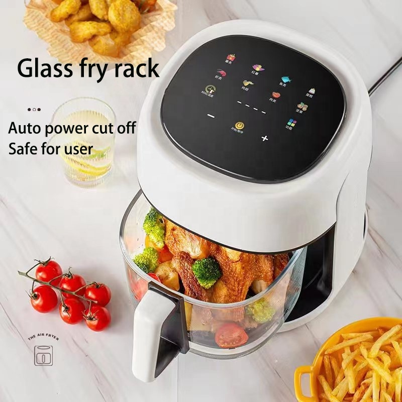 Air Frier Arizer Freidora De Aire Liners Silicone Accessories Set Baking Oven Electric Toaster 6l Dual Digital Air Fryer