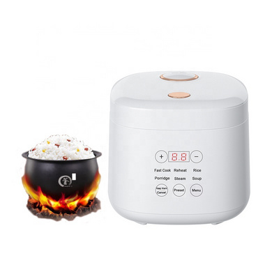 Small Kitchen Appliances Rice Cooking Electric Cooker Multifunction Mini Rice Cooker Electric 2L Digital Rice Cooker Electric