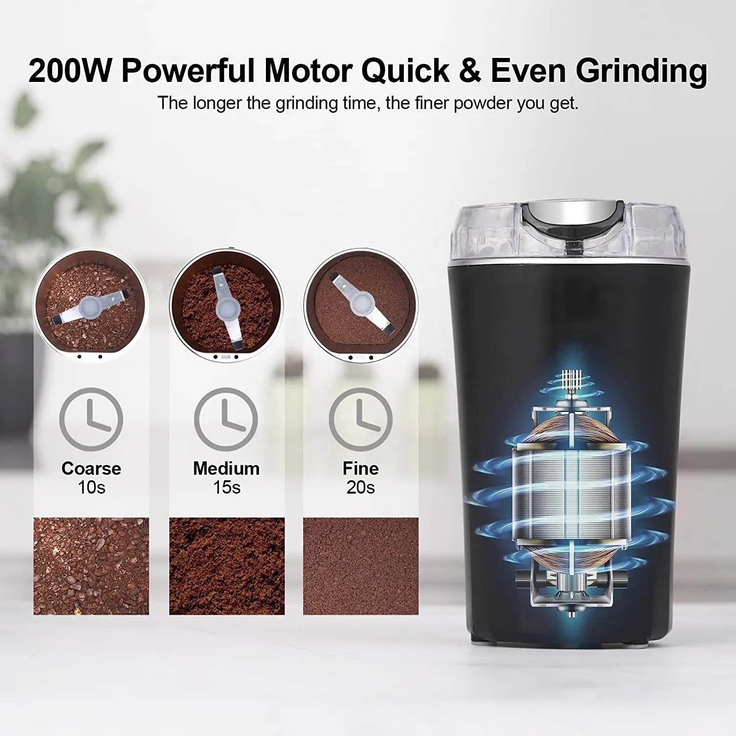 Electric Mini Grinder Coffee Pulper Machine Personal Table Blender For Coffee Grinder Professional Molino De Cafe