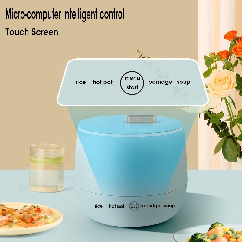 Automatic Smart Multi Purpose Mini Electric Cooker Instant Noodle 1.2l Rice Cooker