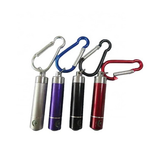 OEM keyring flashlight mini metal colorful keychain torch flexible LED gift pen light mini led keychain flashlight