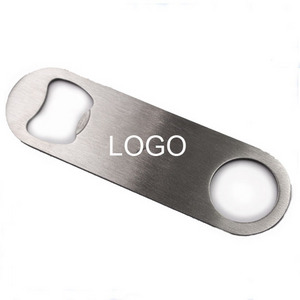 Custom Cheap Stainless Steel Bar Beer Speed Bar Bottle Opener with Logo