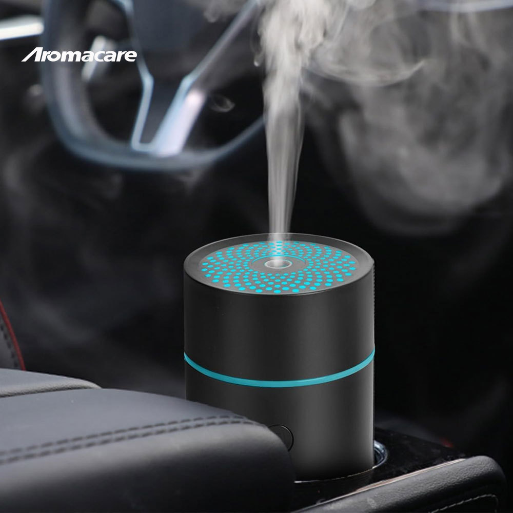 Aromacare 80Ml Portable Mini Usb Ultrasonic Car Essential Oil Aroma Diffuser For Car