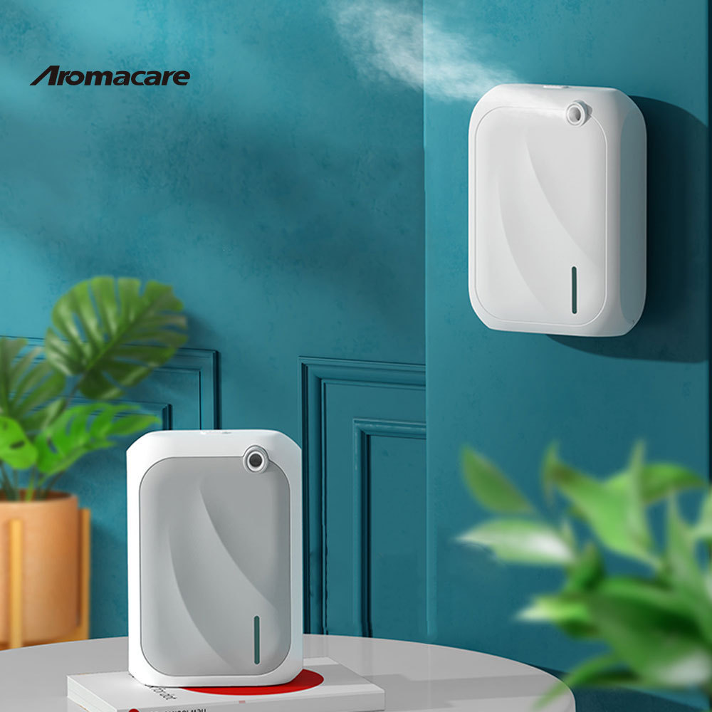 Aromacare Hotel Bathroom Wall Mounted Smart Wifi Electric Aroma Air Scent Diffuser Machine