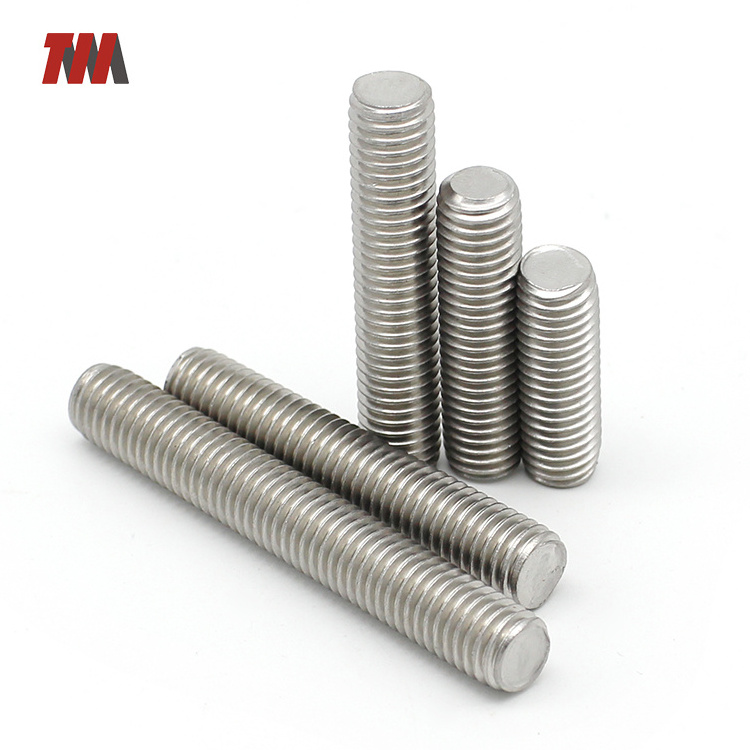 Galvanized Carbon Stud Stainless Steel Thread Bar Screw all thread Round Bar With Thread