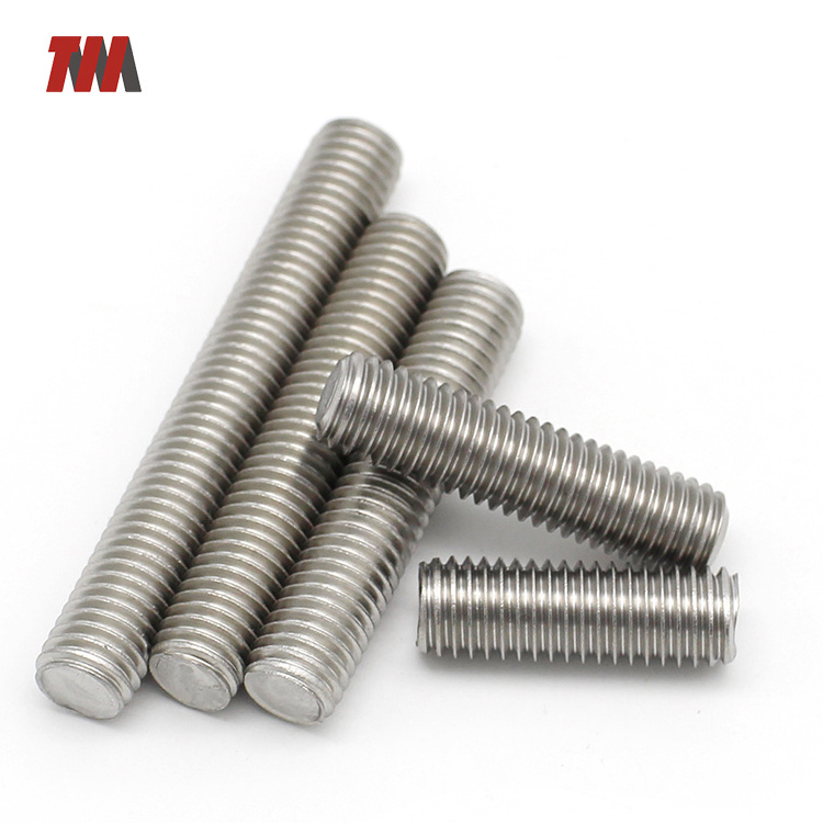 Galvanized Carbon Stud Stainless Steel Thread Bar Screw all thread Round Bar With Thread