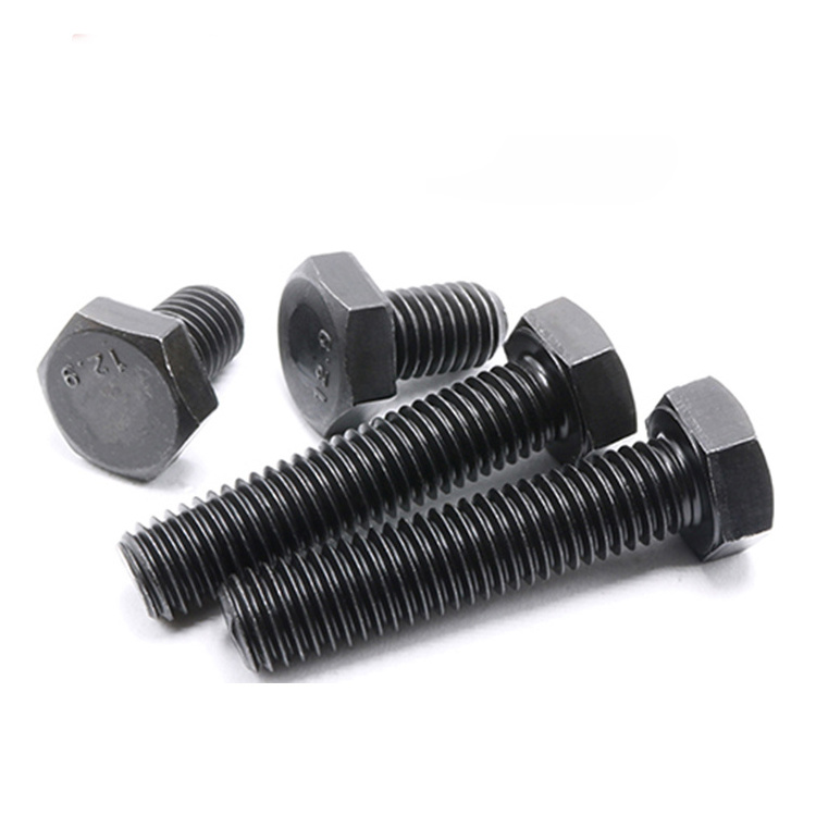 hardware fastener ZINC PLATED SS 304 full thread machine screw M8 hex head Bolt M8 hex head Bolt