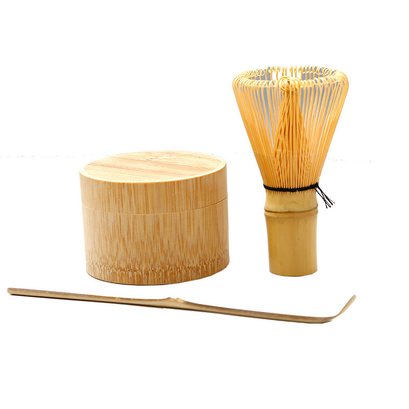 Customized Handmade Natural Bamboo Matcha Tea Set Matcha Bulk Whisk