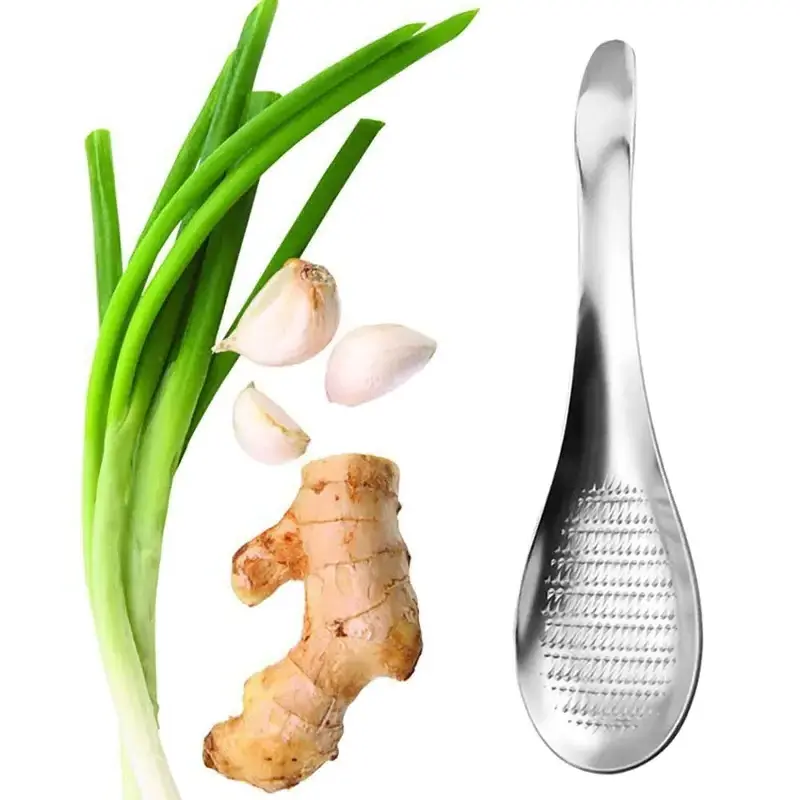 Shovel garlic ginger grinder stainless steel mini grinder garlic ginger mustard grater vegetable  kitchen grinder