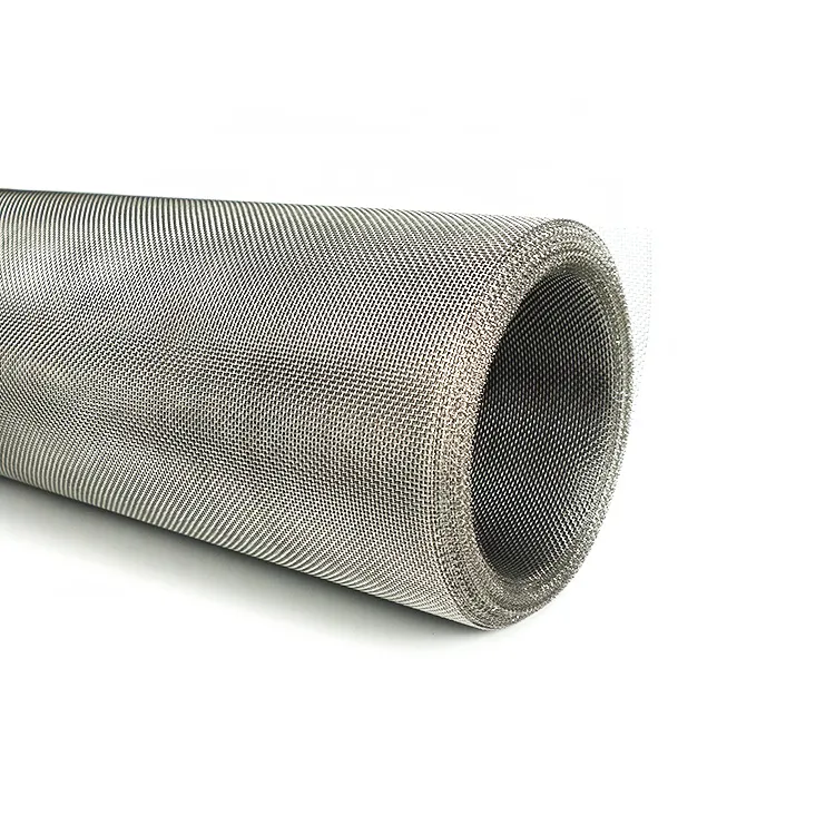 Factory Customizable 600 601 625 Pure Nickel Dutch Weave Wire Filter Mesh