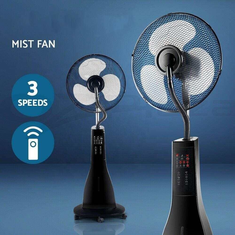 Rechargeable fan Best Price Household Appliances DC 12V Water Electric Spray solar stand fan