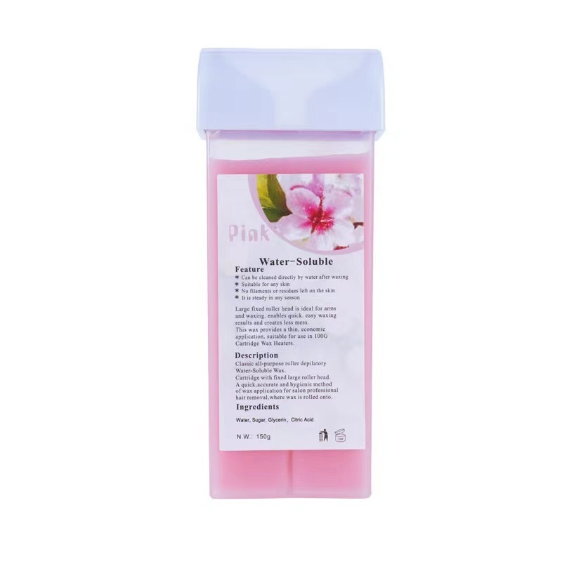 140ml Hair Removal Wax Cartridge Honey Hot Depilatory Transparent Wax Cream Natural Body Hair Remover Heating Roller Wax