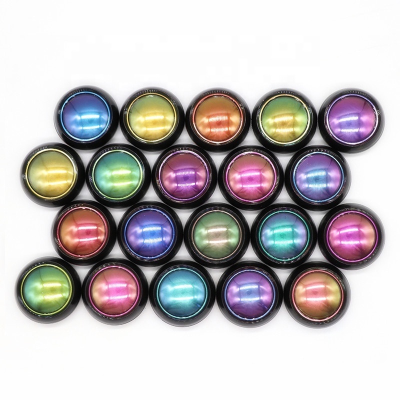 Wholesale acrylic nail supplies nail art decoration glitter pigment chrome magic mirror nail powder