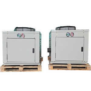 Low Temperature Korea Air Cooled Compressor Unit Refrigeration 204Kw R290/744 Condensing Unit For Truck Trailer of Carrier