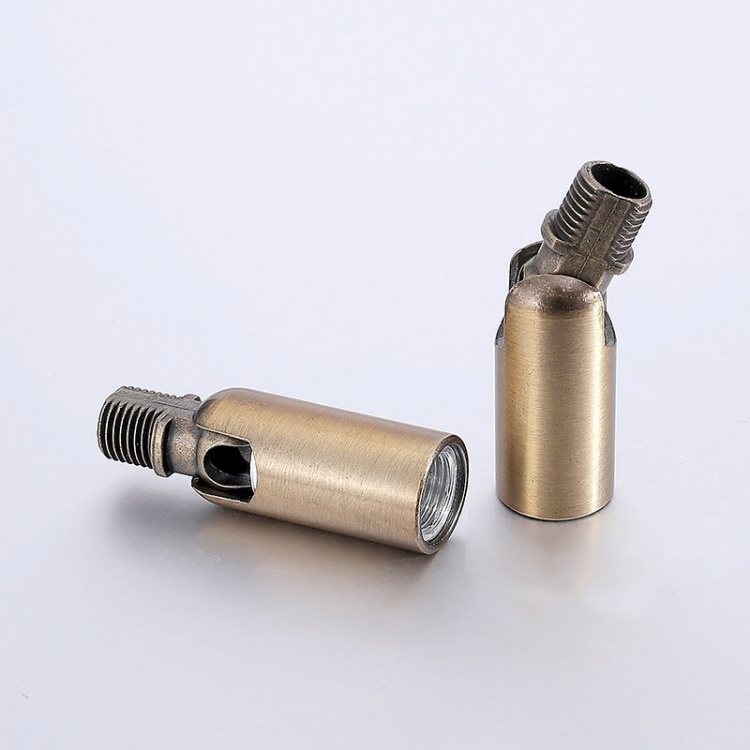 Factory Price  180 Degree Swivel Joint For Pipe Brass Joint M10