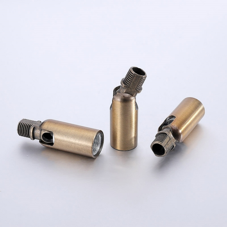 Factory Price  180 Degree Swivel Joint For Pipe Brass Joint M10