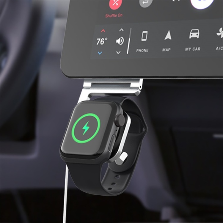 Car Dashboard Charger Stand Watch Charging Dock Mount Stand Custom Watch Holder For App Watch