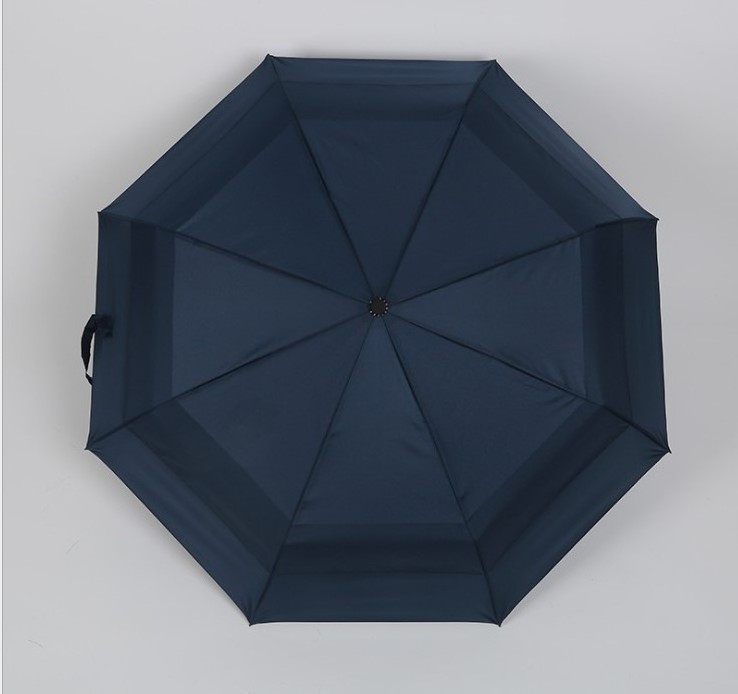 Wholesale 190T PG Double Layer Canopy  3 Folding Automatic Umbrella