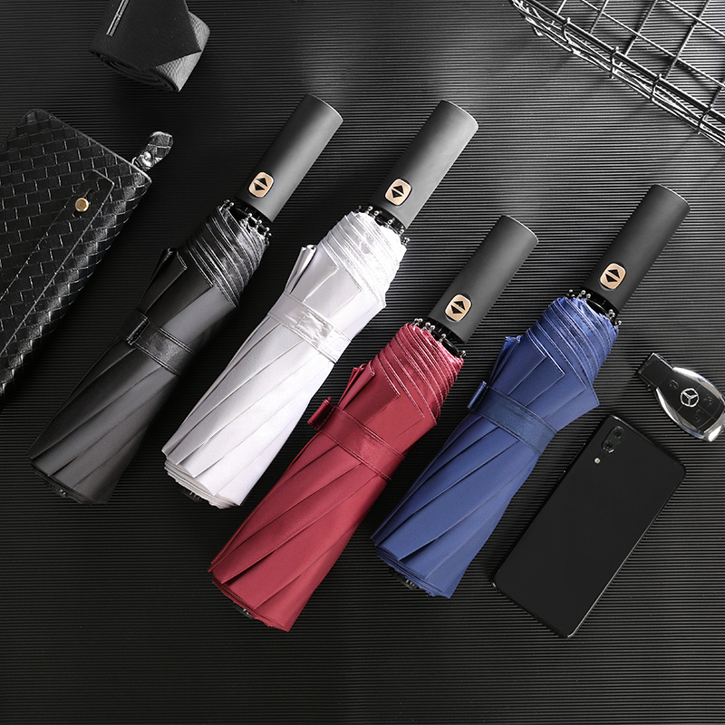 Travel Umbrella Windproof Auto Open And Close umbrella for rain and sun