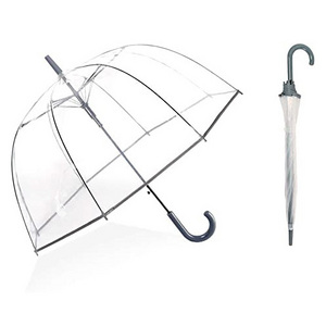 23 Inch Clear Bubble Dome Transparent Umbrella Poe Material Promotional Umbrella