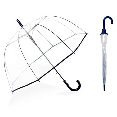 23 Inch Clear Bubble Dome Transparent Umbrella Poe Material Promotional Umbrella