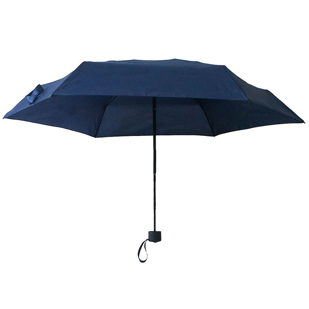 Cheap Custom five folding compact umbrella 5 fold lightweight portable small sun umbrella cell phone mini pocket umbrella