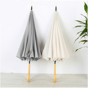 Hot Korean new design umbrella solid special umbrella straight