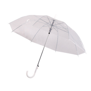 Cheapest  POE straight Transparent clear  Umbrella