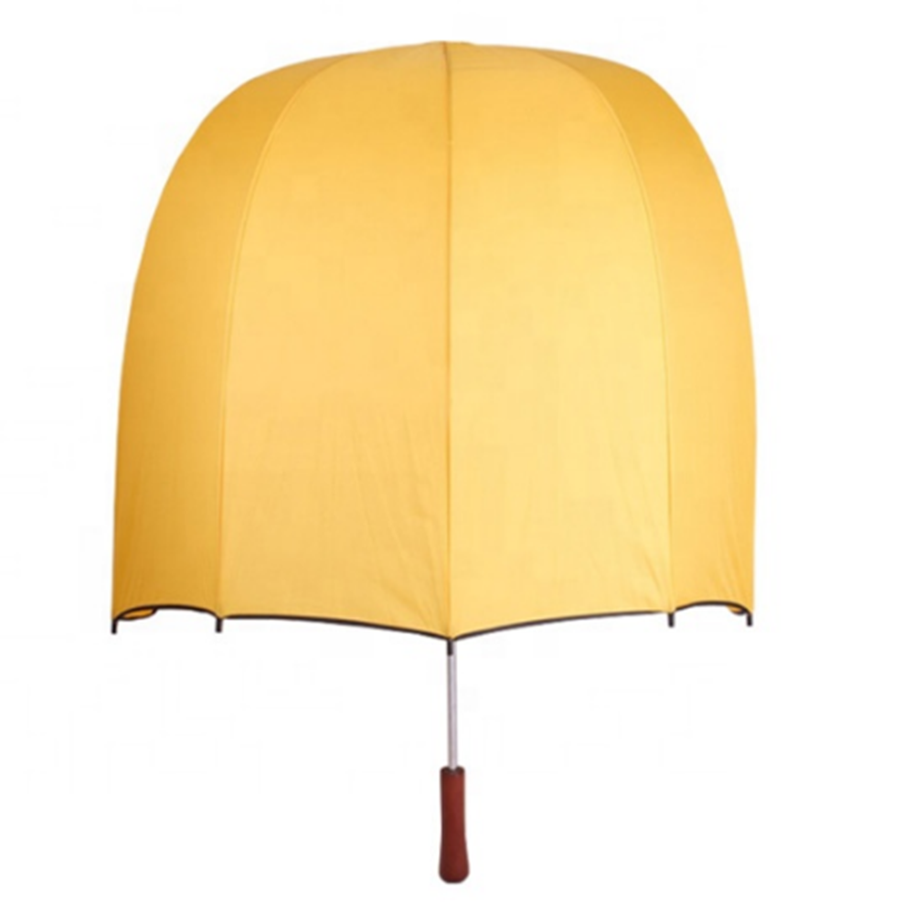 New design children helmet umbrella for bike and motorcycle, hot sales sun and rain 10K straight umbrella*