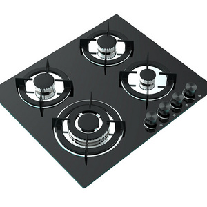 Cheapest Built In Glass Cooker Plate Automatic Fires 4 Ring Burner Gas Stove