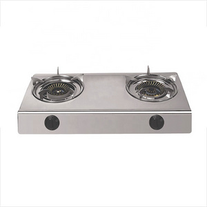 Portable Hob Cooktop Table Type 2 Burners Stove Propane Table Top Gas Cooker