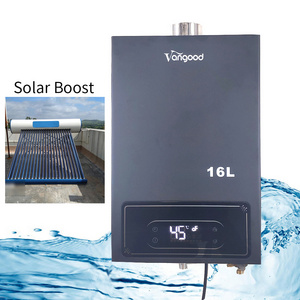 Tankless Instantaneous Geyser Shower Bathroom CE Balanced Domestic Gas Instant Water Heaters With Remote Controller